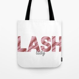 Lash Lady Tote Bag