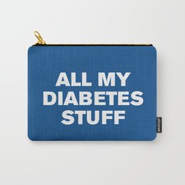All My Diabetes Stuff (Lapis) Carry-All Pouch