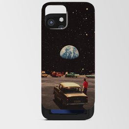Missing Home - Retro-Futuristic Collage Design Sci-Fi Exploration iPhone Card Case