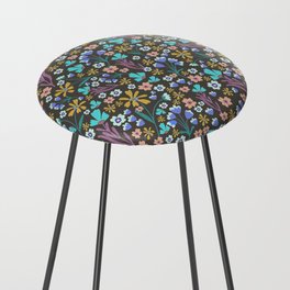 Folk Floral - 70s Multi Counter Stool