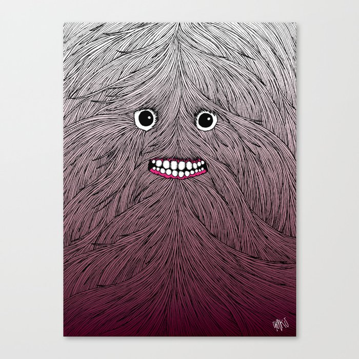 Hairy Guy 3 Canvas Print