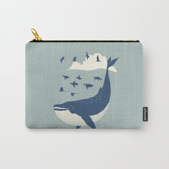 Fly in the sea Carry-All Pouch