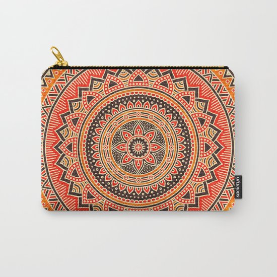 Hippie Mandala 12 Carry-All Pouch
