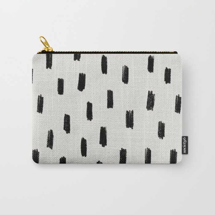 Scribble Pattern Carry-All Pouch