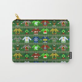The Ugly 'Ugly Christmas Sweaters' Sweater Design Carry-All Pouch