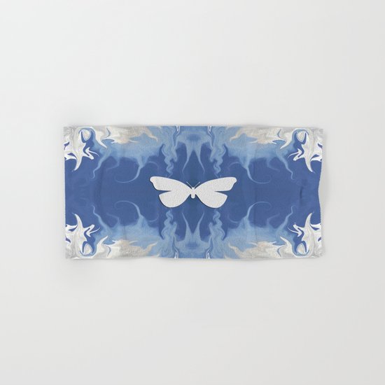 Floating through the Blue Haze... Hand & Bath Towel