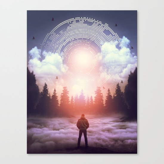 Waiting for the Sun to Rise Canvas Print