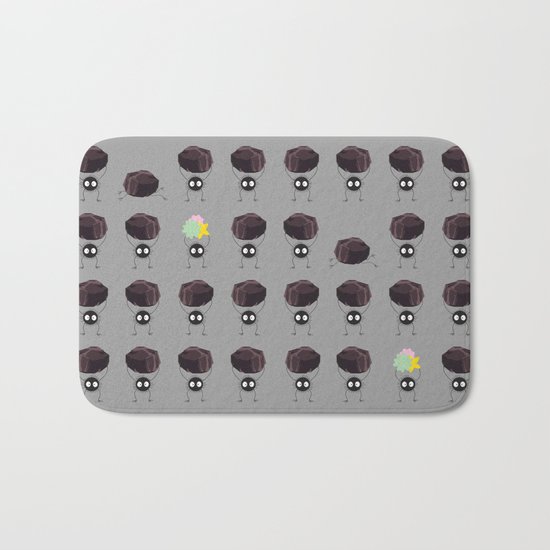 Susuwatari - Spirited Away Bath Mat