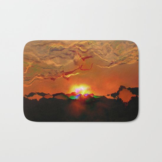 Explosion Bath Mat