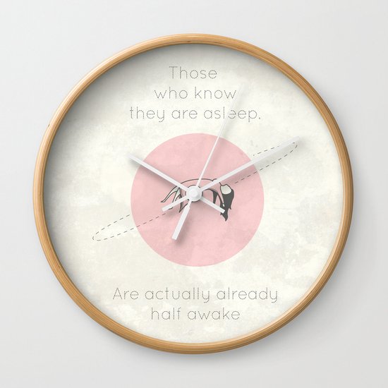 The Insomnia of Heisenberg Wall Clock