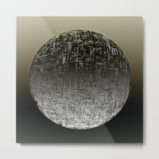Planetary Mood 4 / Divergence 08-02-17 Metal Print