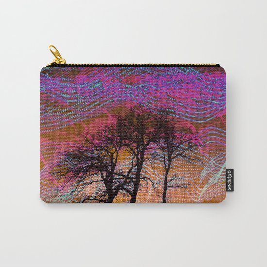 Disco Dancing Trees Carry-All Pouch