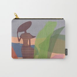 Abstract girl pro Carry-All Pouch