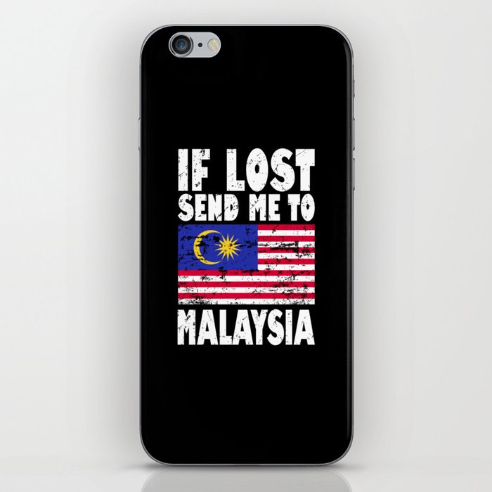 Malaysia Flag Saying iPhone Skin