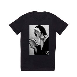 Smoking Nun T Shirt