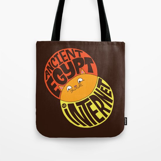 Ancient Egypt, The Internet, Cats Tote Bag