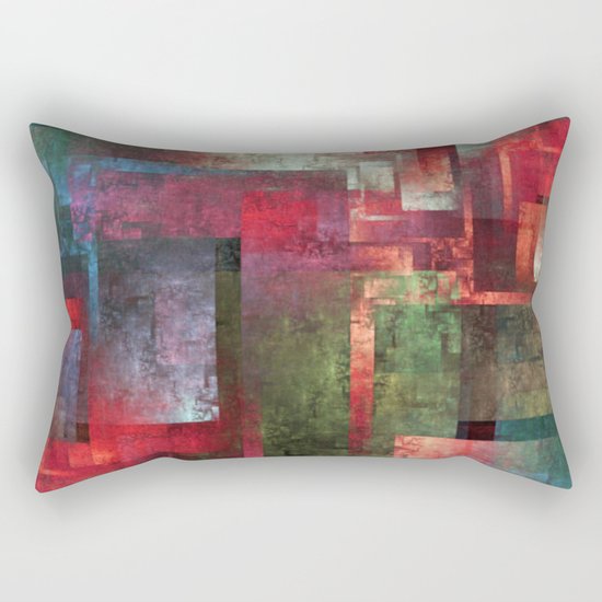 Falling Apart Rectangular Pillow