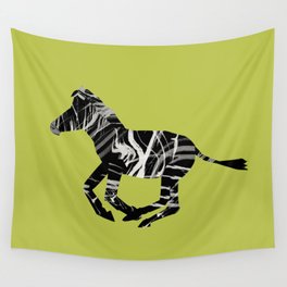 Zebra splatter design Wall Tapestry