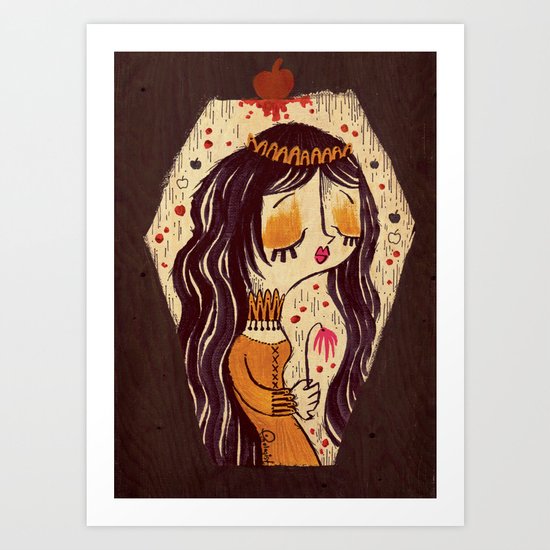 Snow White Art Print