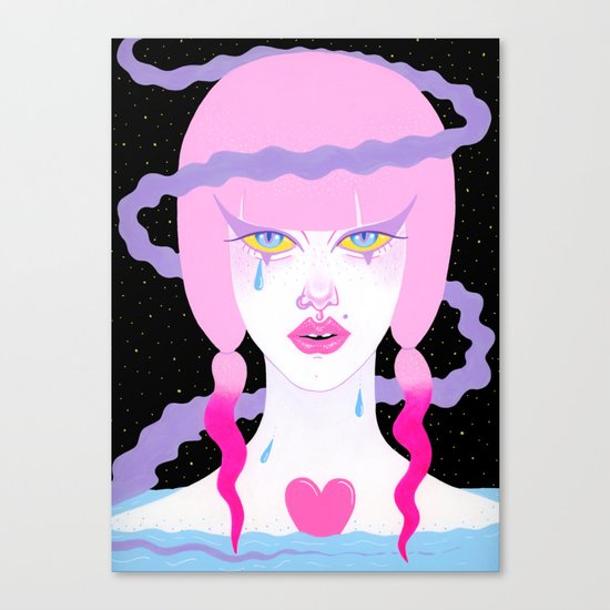 Lost In Space Canvas Print