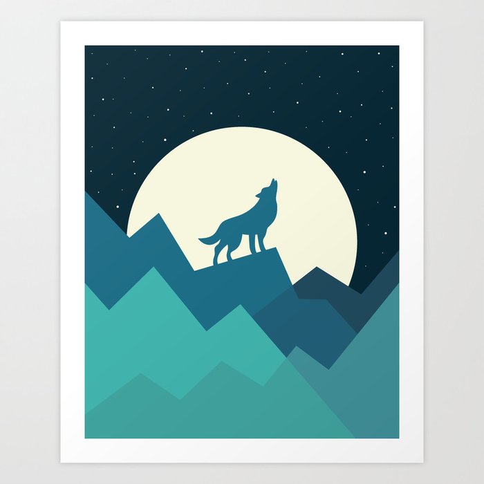 Keep The Wild In You Art Print