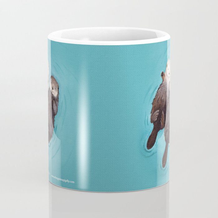 To my significant otter mug / Unique anniversary gift / Floating