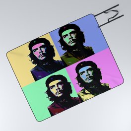 Che Guevara Pop Art Portraits Picnic Blanket