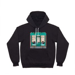 Paris Cafe for Cats Hoody