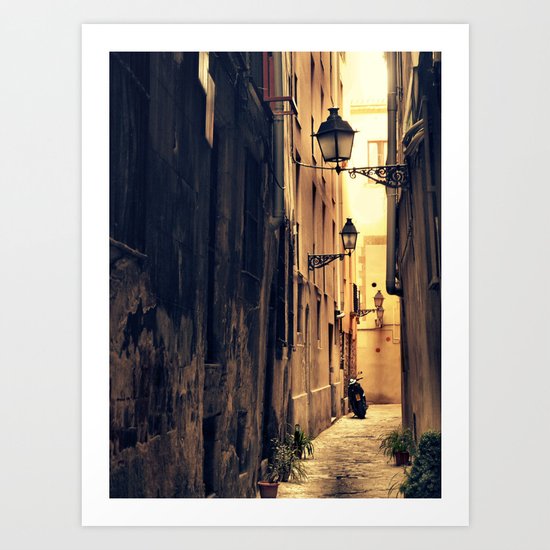 House of sun Art Print