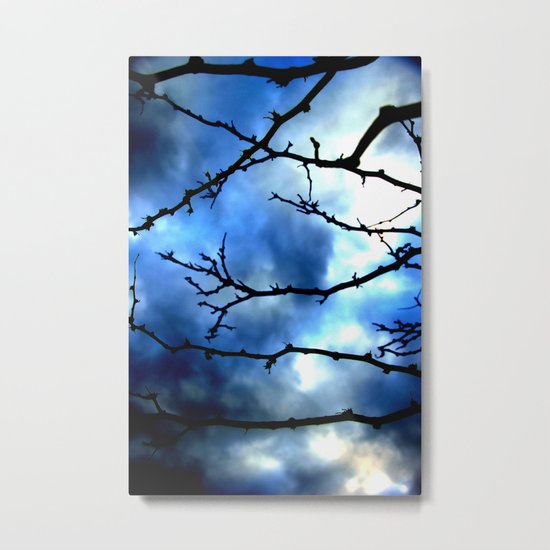 Storm Warning Metal Print