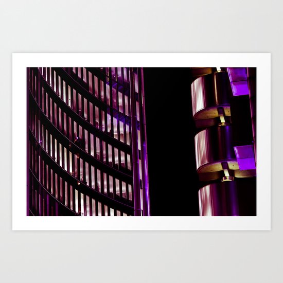 Willis Group and Lloyd's of London Abstract Art Print