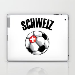 Schweiz Switzerland Football - Swiss Soccer Ball Laptop Skin