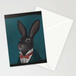 Mr O’Hare in a red bow tie  Stationery Cards