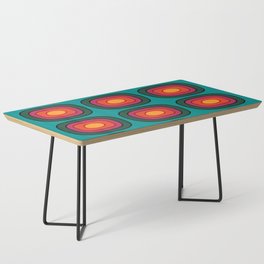 Reto Concentric Circle Pattern 422 Coffee Table