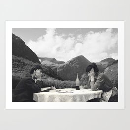 Collage Une femme est une femme - Jean Luc Godard  (1961) Art Print