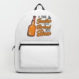 Beer Funny Janitor Custodian Maintenance Backpack | Cleaners, Graphicdesign, Drunk, Colddrink, Profession, Beerlover, Job, Bribe, Clean, Drinking 