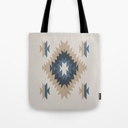 Santa Fe Southwest Native American Indian Tribal Geometric Pattern Tote Bag