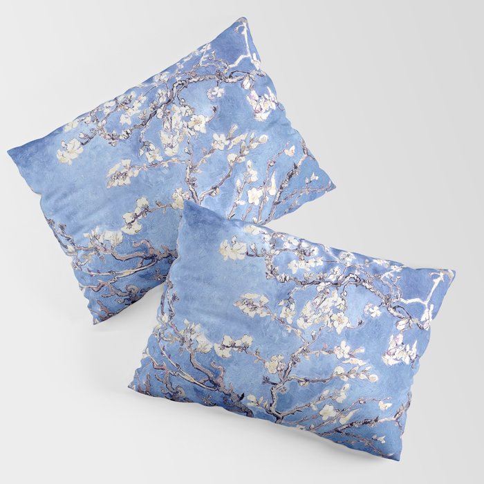 Vincent Van Gogh Almond BlossomS Blue Pillow Sham