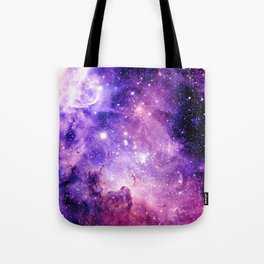 Galaxy Nebula Purple Pink : Carina Nebula Tote Bag