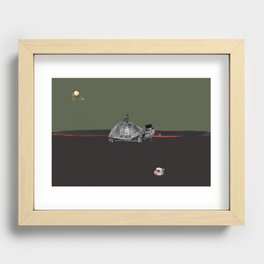 Sophisticated turtle Recessed Framed Print