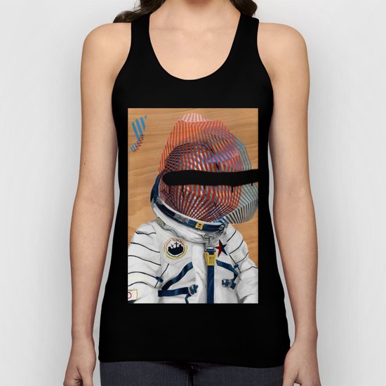 Spaceman No:2 Unisex Tank Top