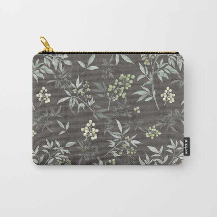 Green Bamboo surface pattern Carry-All Pouch
