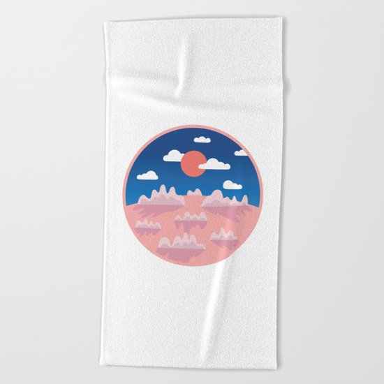 Sundown Beach Towel