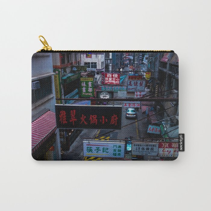 Hong Kong Signs Carry-All Pouch