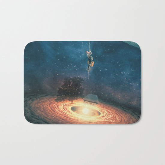 My dream house is in another galaxy Bath Mat