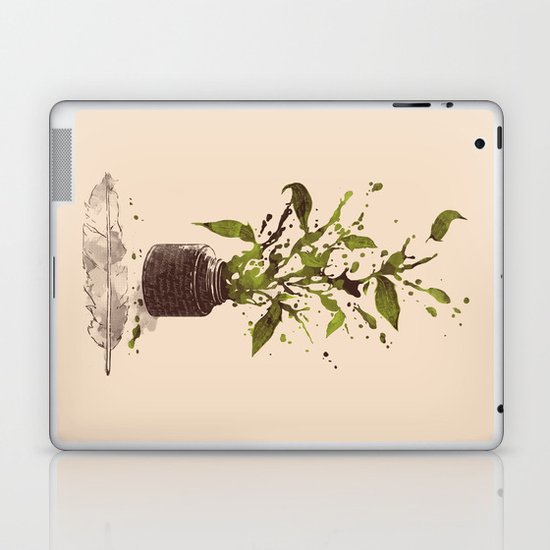A Writer's Ink Laptop & iPad Skin