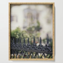 New Orleans Garden District Fence Serving Tray