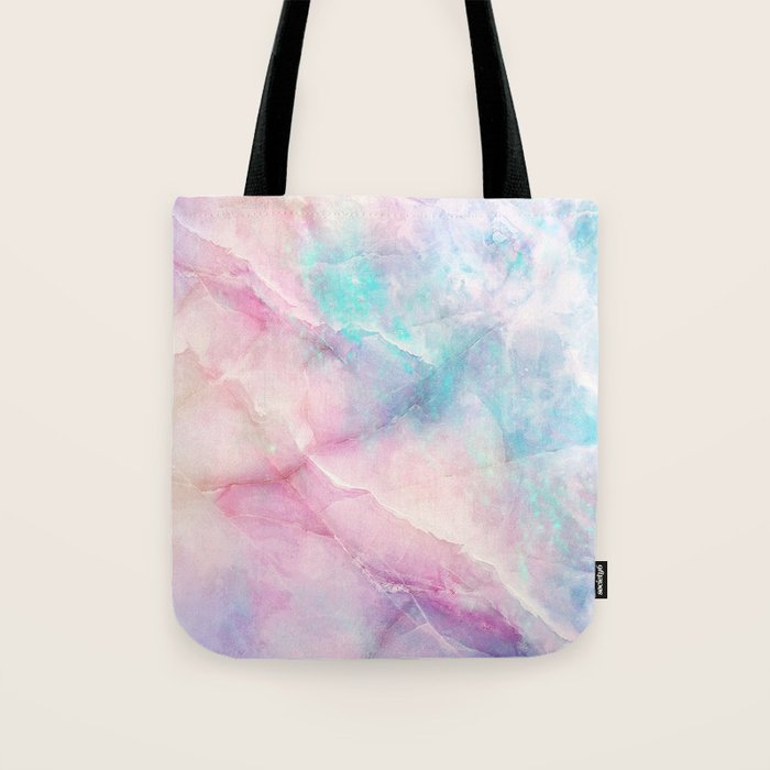 iridescent tote bag