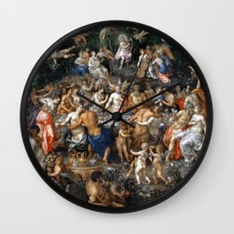 Hendrik de Clerck - The Wedding of Thetis and Peleus  Wall Clock