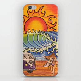 Surf Bus iPhone Skin